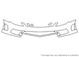 sl-class Avery Dennison Clear Bra Bumper Precut PPF Diagram