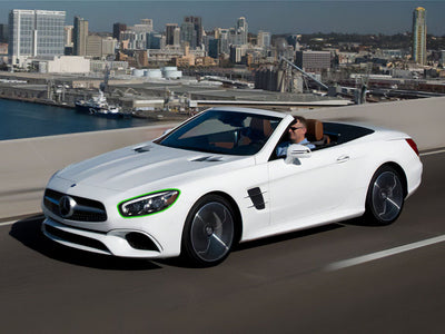 mercedes-benz sl-class 2017-2020 Headlight Protection Installation Location
