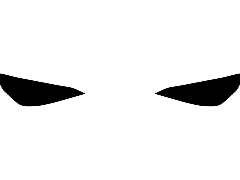 sl-class Precut Tail Light Tint Diagram