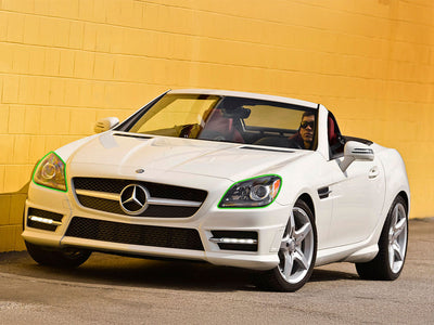 mercedes-benz slc-class 2017-2020 Headlight Protection Installation Location