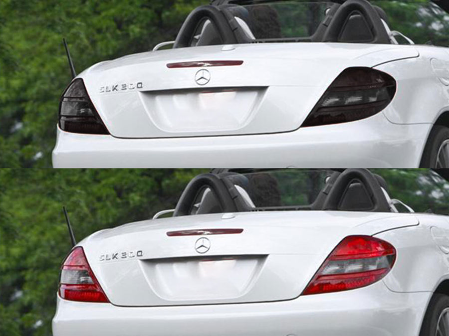 slk-class Before and After Smoked Taillights