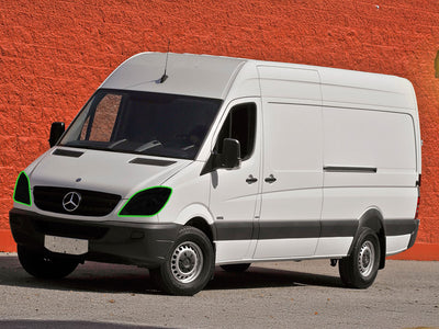 mercedes-benz sprinter 2007-2011 Headlight Tint Location