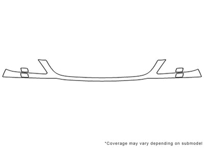 sprinter 3M Clear Bra Bumper Precut PPF Diagram