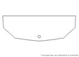 sprinter Avery Dennison Clear Bra Hood Precut PPF Diagram