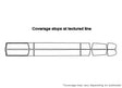 sprinter Avery Dennison Clear Bra Door Cup Precut PPF Diagram
