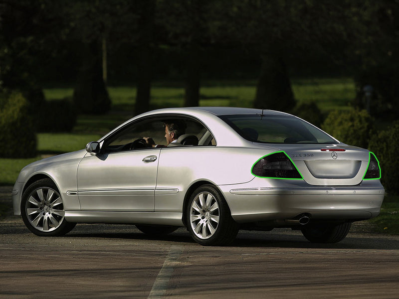 clk-class Tail Light Tint Installation Points