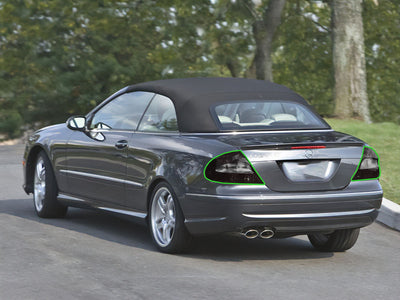 clk-class Tail Light Tint Installation Points