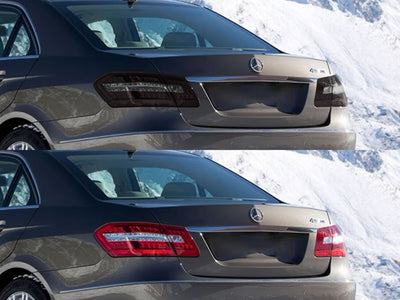 e-class (sedan) Before and After Smoked Taillights