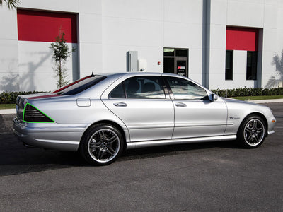 s-class Tail Light Tint Installation Points