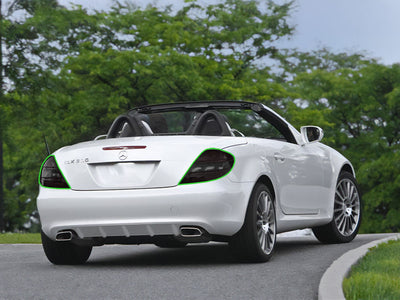 slk-class Tail Light Tint Installation Points