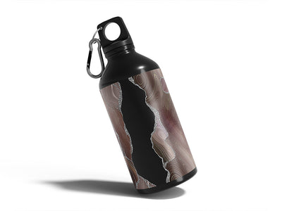 mercurial nature gemstone films Water Bottle DIY Stickers