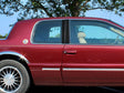 mercury cougar 1990-1997 Brushed Aluminum Black Pillar Cover Diagram