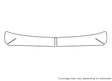 cougar 3M Clear Bra Bumper Precut PPF Diagram