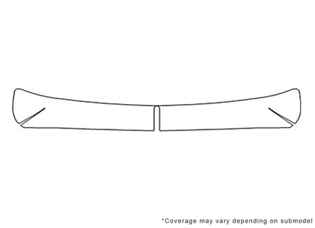 cougar 3M Clear Bra Bumper Precut PPF Diagram