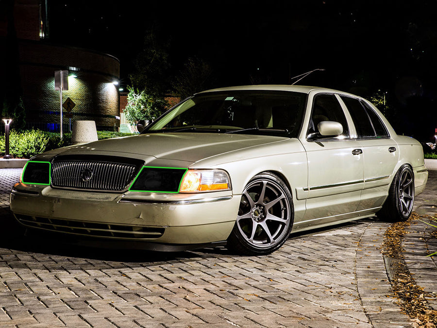 mercury grand marquis 2003-2005 Headlight Tint Location