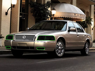mercury grand marquis 2006-2011 Headlight Tint Location
