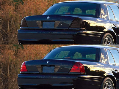 marauder Before and After Smoked Taillights