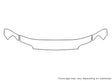 mariner 3M Clear Bra Hood Precut PPF Diagram
