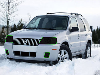 mercury mariner 2005-2007 Headlight Tint Location
