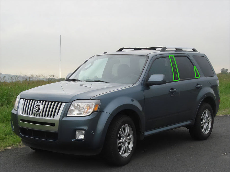 mercury mariner 2008-2011 Pillar Post Trim Installation Location
