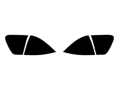 milan Precut Tail Light Tint Diagram