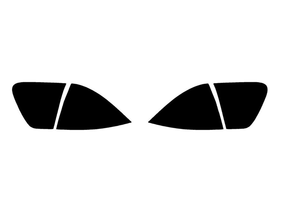milan Precut Tail Light Tint Diagram