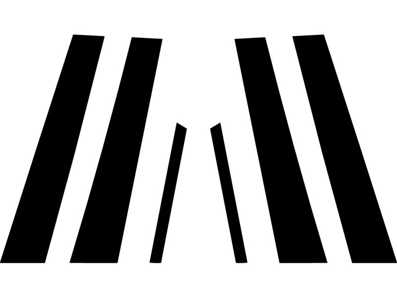 mercury milan 2006-2011 Camo Pillar Trim Diagram