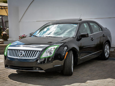mercury milan 2010-2011 Headlight Protection Installation Location