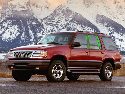 mercury mountaineer 1997-2001 Pillar Post Trim Installation Location