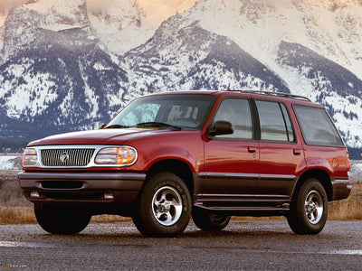 mercury mountaineer 1997-2001 Piano Black Pillar Trim