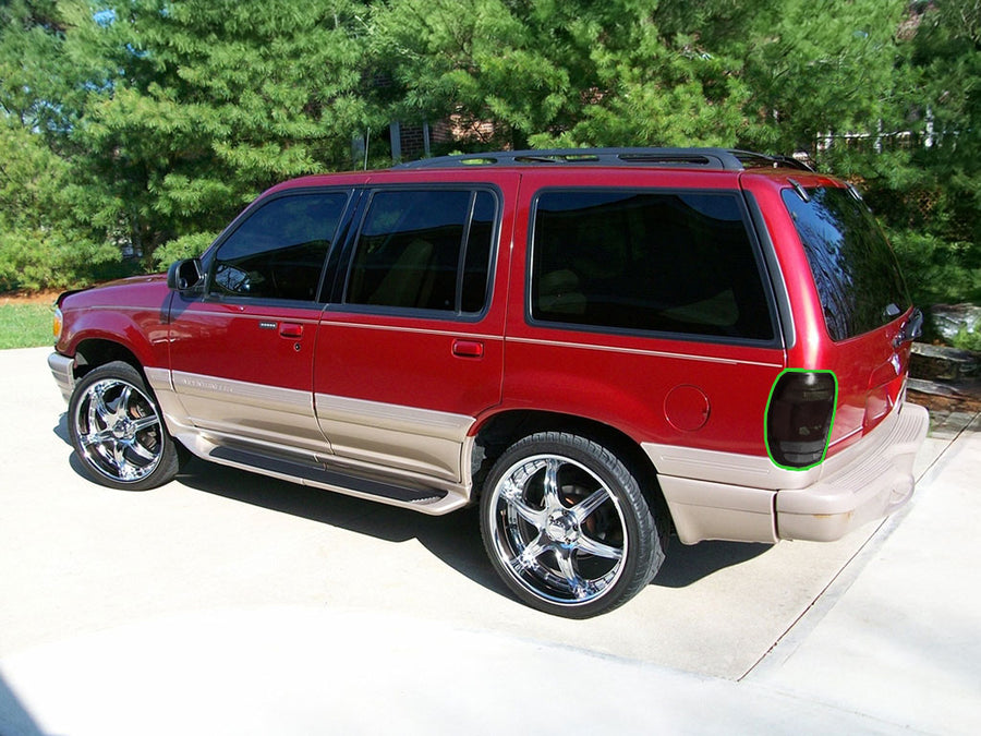 mountaineer Tail Light Tint Installation Points
