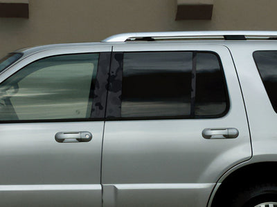 mercury mountaineer 2002-2010 Camo Pillar Cover Diagram