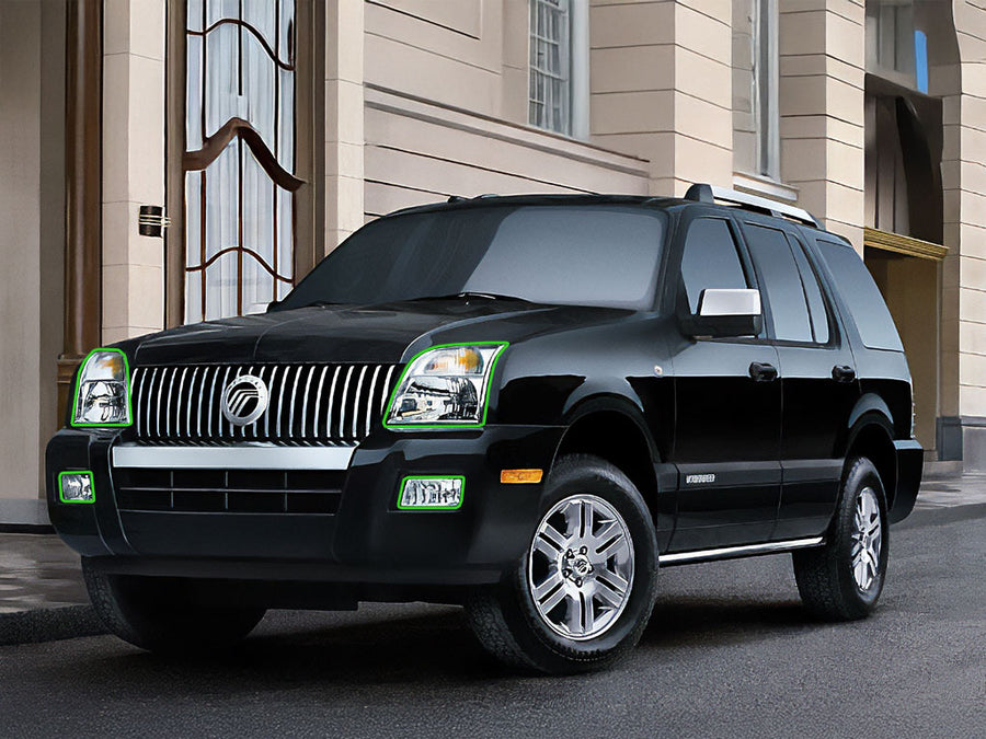 mercury mountaineer 2002-2010 Headlight Protection Installation Location