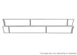 mountaineer Avery Dennison Clear Bra Door Cup Precut PPF Diagram
