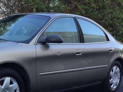 mercury sable 1996-2005 Carbon Fiber Pillar Cover Diagram