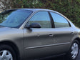mercury sable 1996-2005 Brushed Aluminum Black Pillar Cover Diagram