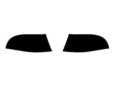 sable Precut Tail Light Tint Diagram