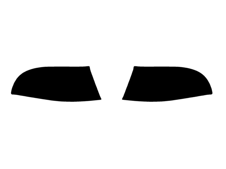 sable Precut Tail Light Tint Diagram