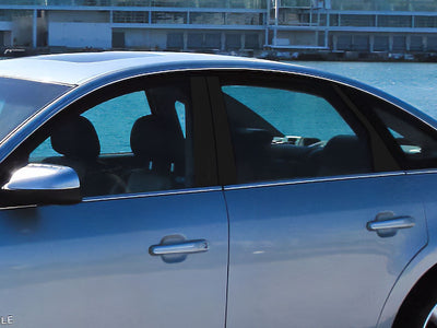 mercury sable 2008-2009 Matte Black Pillar Cover Diagram
