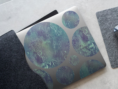 mermaid tears gemstone films DIY Laptop Stickers