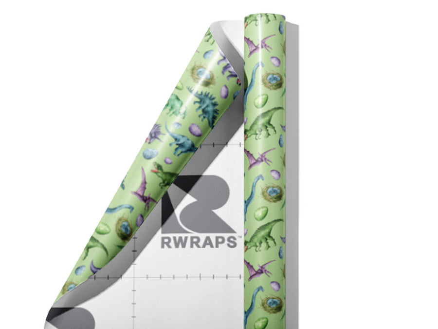 Mesozoic Monsters Dinosaur Wrap Film Sheets~Rwraps Series 914 Mesozoic Monsters Dinosaur Scrolled Sheet~3