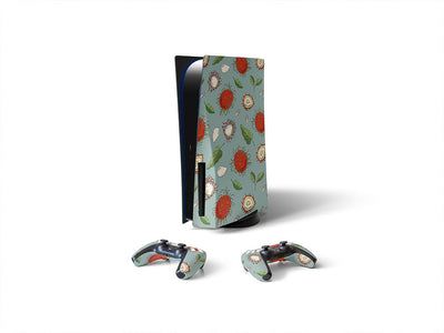 messy hair fruit Sony PS5 DIY Skin
