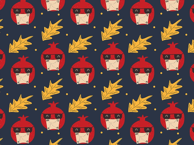 Messy Snack Fruit Vinyl Wrap Pattern~Rwraps Series 914 Digitally Printed Vinyl Wrap~0