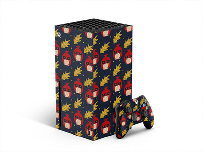 messy snack fruit XBOX DIY Decal
