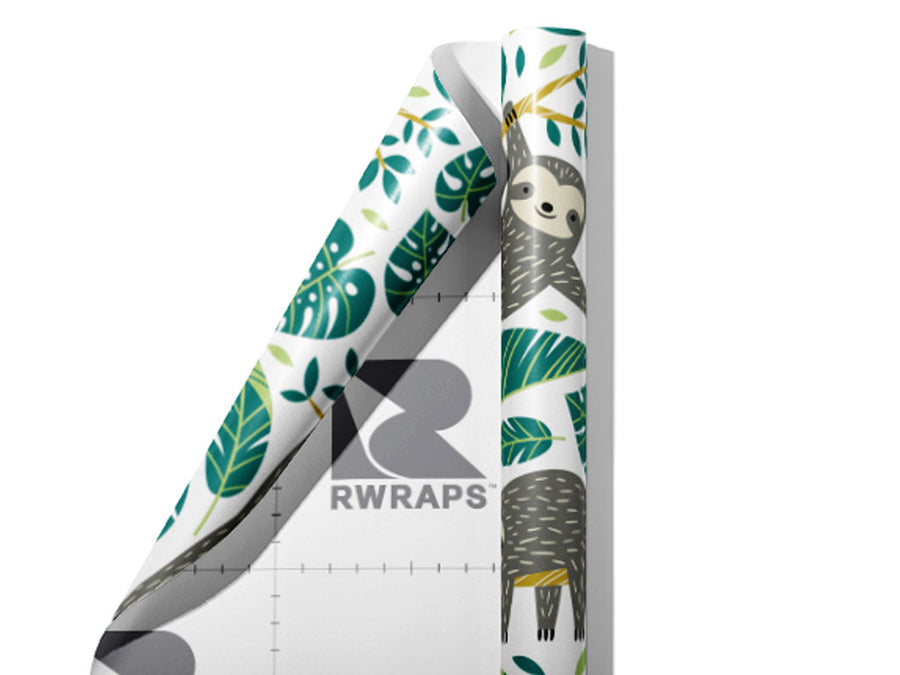 Midafternoon Nap Animal Wrap Film Sheets~Rwraps Series 914 Midafternoon Nap Animal Scrolled Sheet~3