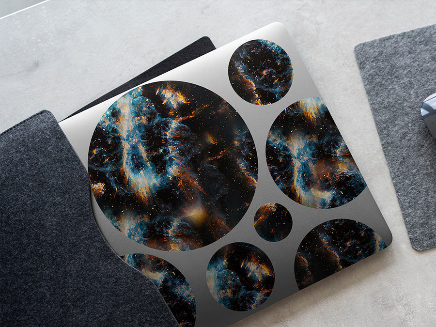 midnight blast science fiction DIY Laptop Stickers