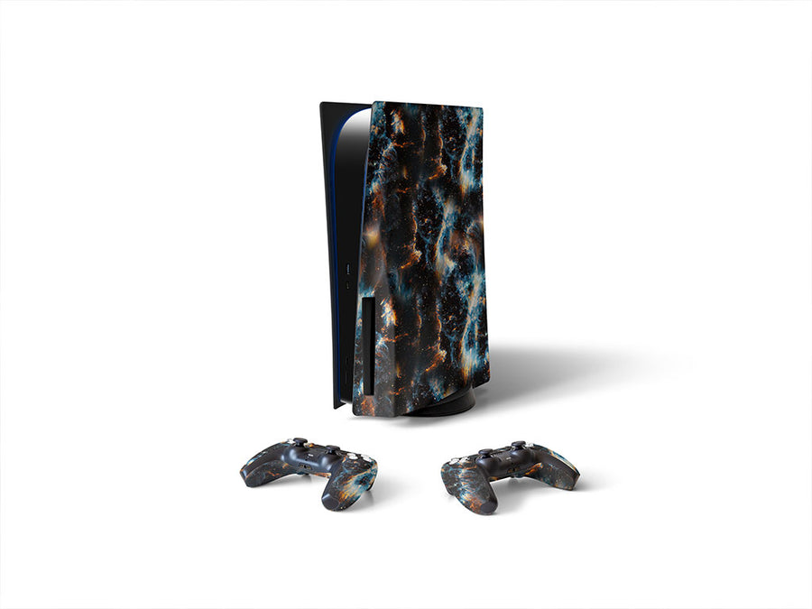 midnight blast science fiction Sony PS5 DIY Skin