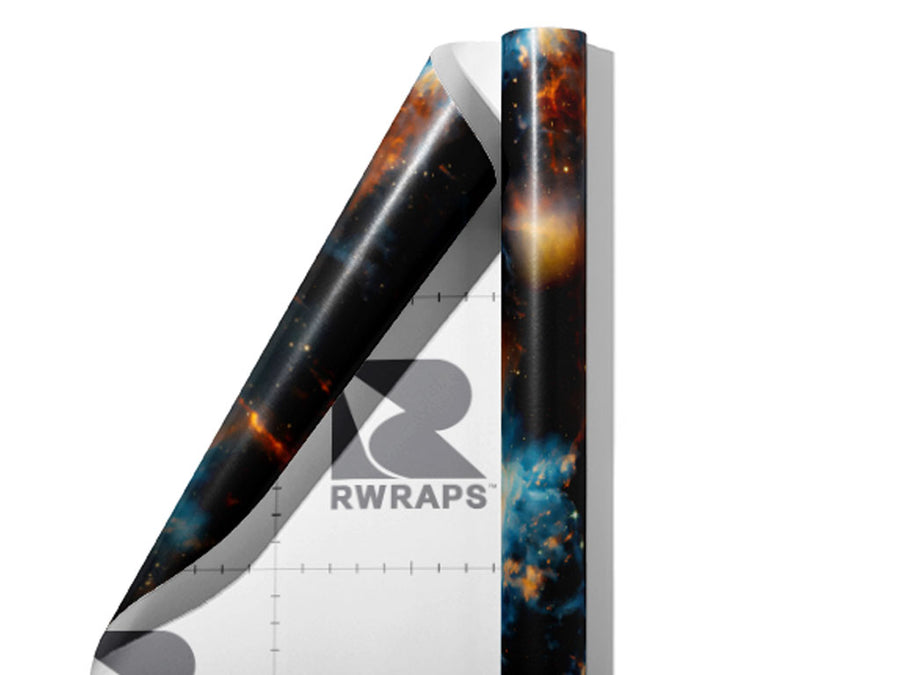 Midnight Blast Science Fiction Wrap Film Sheets~Rwraps Series 914 Midnight Blast Science Fiction Scrolled Sheet~3