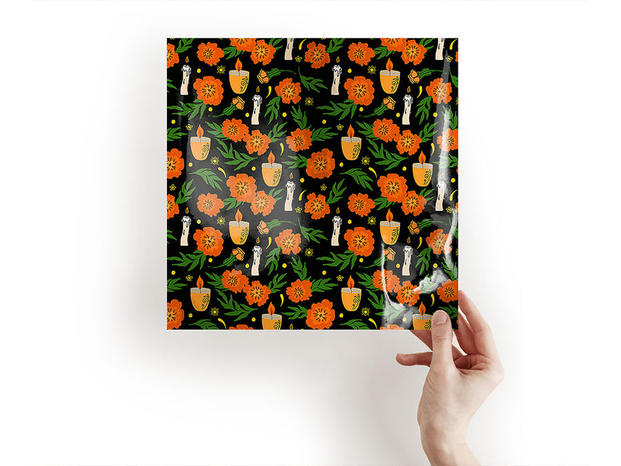 midnight candlelight day of the dead Craft Sheets