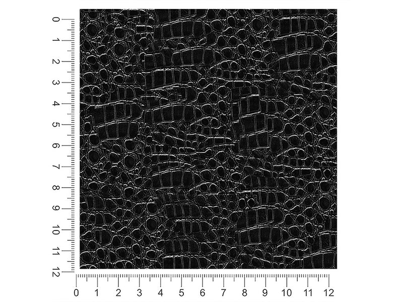 midnight crocodile animal print 1ft x 1ft Craft Sheets